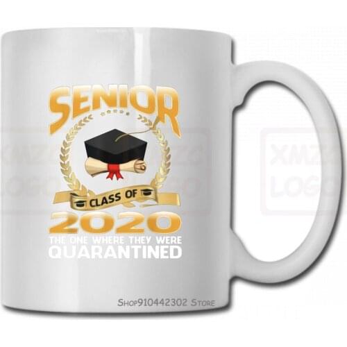 Class Of 2020 Senior Quarintine Gift Funny Graduation Grad Mug Cup All Size Women Men