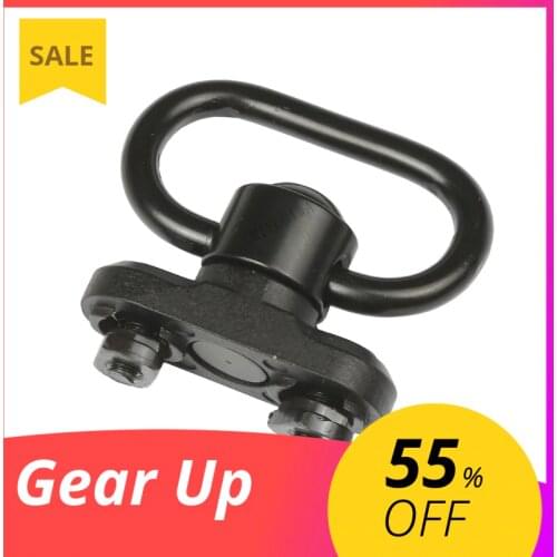 M-Lok QD Sling Swivel Stud Scope Mount Adapter Push Button 1.35 Inch Adapter Attachment for Quick Detach Release QD Sling Swivel
