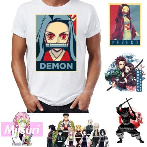 Mens T Shirt Demon Slayer Blade of Demon Destruction Nezuko Nezuko Kamado Printed Tee