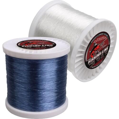 1073M-11919M 13.7LB-126.7LB Nylon Line Blue/White Super Strong Monofilament Main Nylon Fishing Line For Carp Fishing