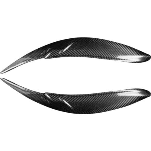 Fit For Toyota Sienna LE SE 2011-2017 Light Eyebrow Carbon Fiber Car Headlight Eyebrow Eyelash Modification Car Accessories