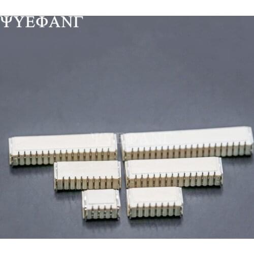 10PCS SH1.0 Connetor 1.0mm Pitch Horizontal Type 2/3/4/5/6/7/8/9/10P Male SMD Socket Heat Resistance