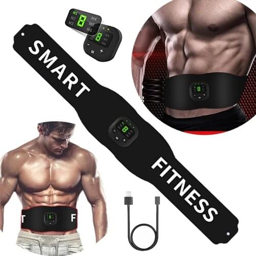 Smart Abdominal Muscle Stick Fitness Instrument Belt Massage Belt Fitness Weight Loss Belt Abdominal Muscle Quick Artifact