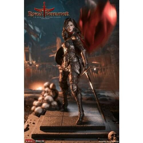 In Stock TBLeague Phicen Seamless Female Body Royal Defender Knight Golden 1/6 FIGURE
