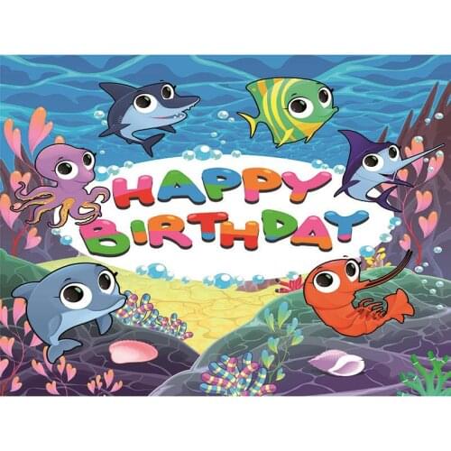 ZHISUXI Tropical Forest Wild Animal Safari Party Newborn Baby Shower Birthday Backdrop Photography Background 20923KT-0154