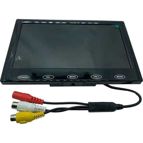 7'' 7inch TFT LCD Display Color TFT Monitor Video + AV Cable DVD VCR 800 x 480