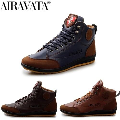 Мужские зимние ботинки AIRAVATA China At AliExpress