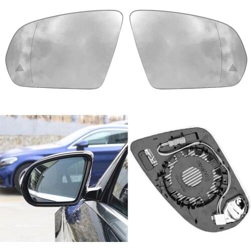 Car Heated Glass Rearview Mirror Side Wing Rearview Mirror for Mercedes-Benz C E S GLC W205 W222 W217 W213 2015-2021