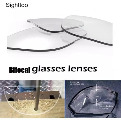Sighttoo Bifocal Reading Glasses Men Lens High Quality Magnifying Adhesive Lenses Liquid Silicone Replaceable Presbyopia Lens