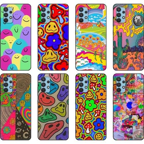 Black tpu Case For Samsung galaxy A32 A42 A52 A72 4g 5g S21 PLUS ultra back cover kid fashion
