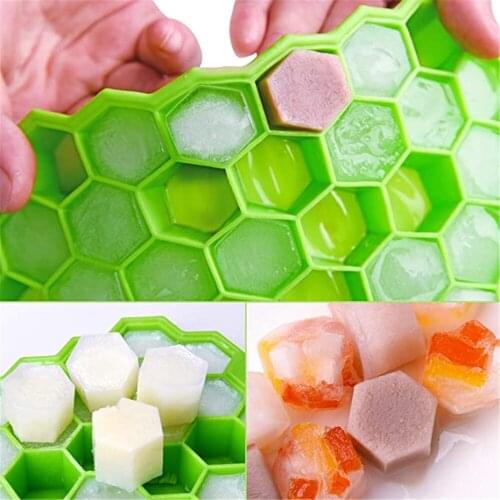 Cake Mold Star Square Jelly Mold Kitchen Accessories 12 Grid Round Chocolate Mold Ice Cube Heart Creative Silicone 1PC
