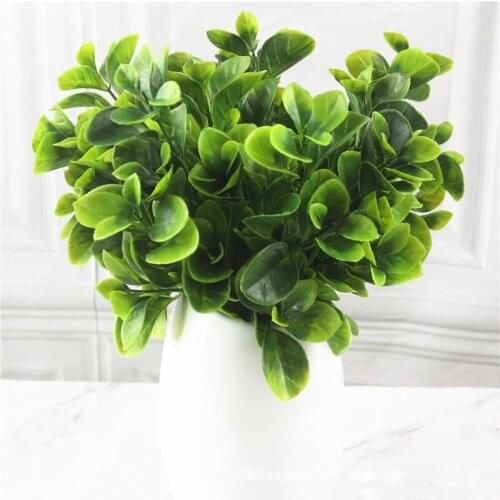 Artificial Plants Green Grass Plastic Flower Wedding Home Decoration DIY Crafts Wall Matching Simulation Plant Aquarium Supplies