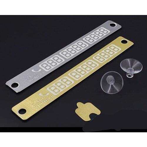 2020 new parking card luminous phone number card for Volvo S40 S60 S80 XC60 XC90 V40 V60 C30 XC70 V70