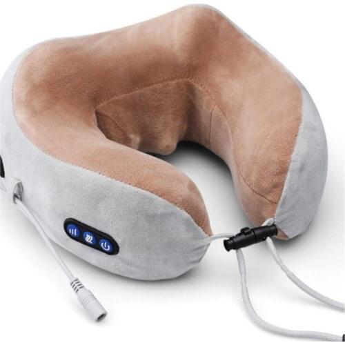 Electric Neck Massager Hands-Free Design Three Intensity Modes and Full-Coverage Nodes Health Care Relaxation Machine