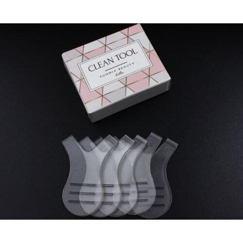 5 pcs Plastic Mini Brushes for Eyelash Perming 2 different Brush Head Lashes Perm Essential Supplies