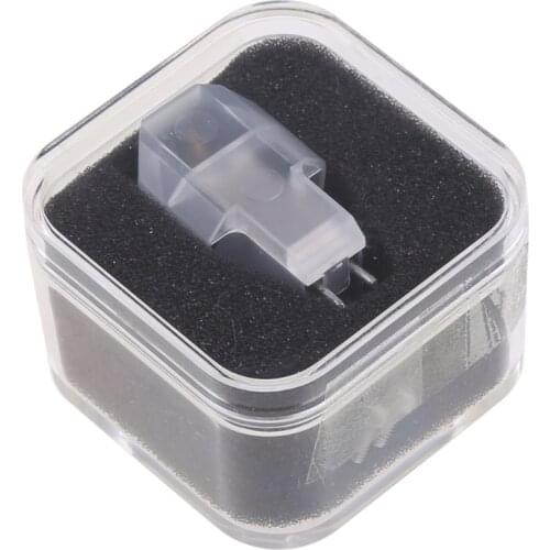 MM Cartridge Stylus with 13mm Hole Diameter High-End Moving Magnetic Cartridge LP Turntable Phonograph Oval Stylus Acces