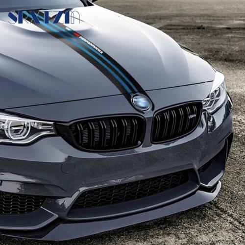 Car Hood Engine Cover Bonnet Racing Stripes Line Decal Stickers For BMW F30 F31 E90 F34 E46 E39 E60 F10 F11 F20 X5 G30 F36 X3 X4
