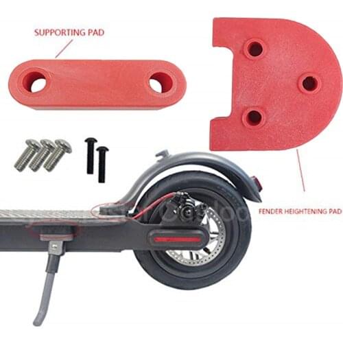 Upgrade 3D Printed Modification Rear Fender Foot Support for Xiaomi M365 Wheel Kit/Foot Plastic Gasket Kickstand Spacer Parts