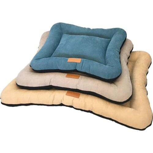 Pet Dog Blanket Soft Fluffy Cat Squar Bed Mat Corduroy Pad Pet Cushion For Small Large Cat Dog Deep Sleep Washable Warm Kennel