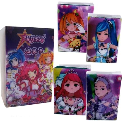 Original Girl Changing clothes tcg cartas carte games card kid children Birthday Gift TCG Collection Cards free shipping