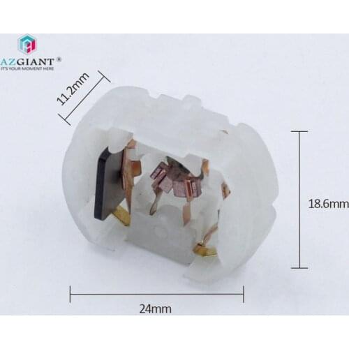 Plastic bearing rear cover for Car Door lock rearview mirror motor carbon brush bracket with PTC conpatible with F280 motor