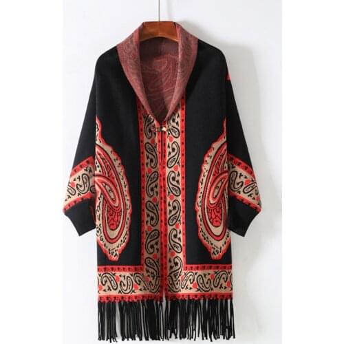 Pullover Half-Sleeve Print Splice Womens Sweaters Pullovers O Neck Loose 2021 Style Casual Autumn New Female knitting Pullovers