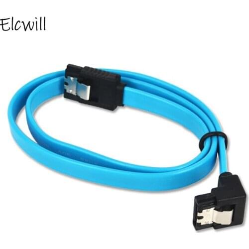 SATA Cable 3.0 To Hard Disk SSD Adapter HDD Cable Straight 90 Degree Sata3.0 Cable for Asus MSI Gigabyte Motherboard Cable Sata