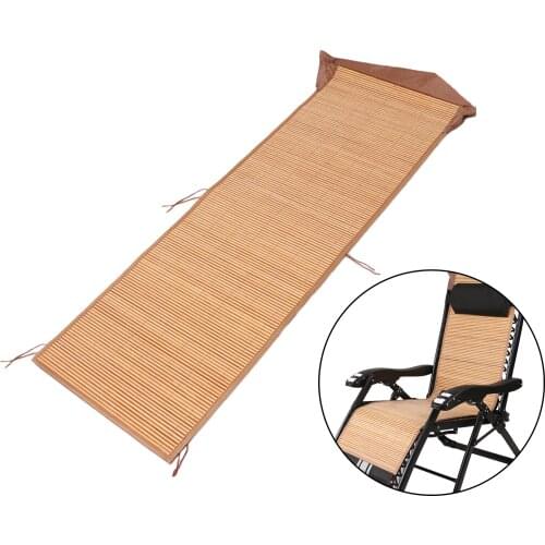 Replacement Bamboo Mat Cover for Recliners Garden Backyard Beach Pool Lawn