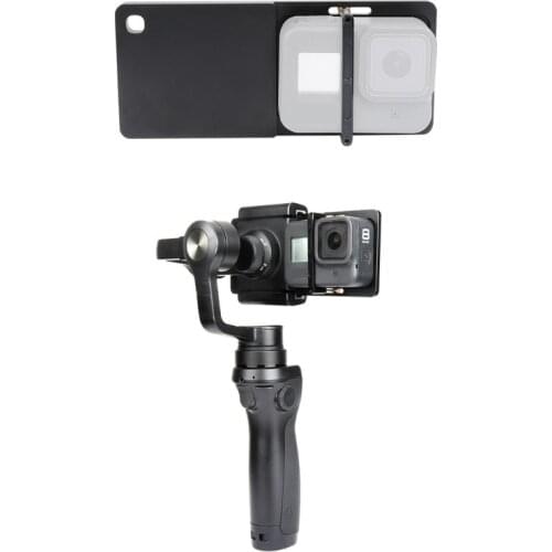 Stabilizer Gimbal Switch Plate Handheld Stabilizer Mount Adapter for Hero 8 7 6 5 4 3+ Action Camera, Easy Installation