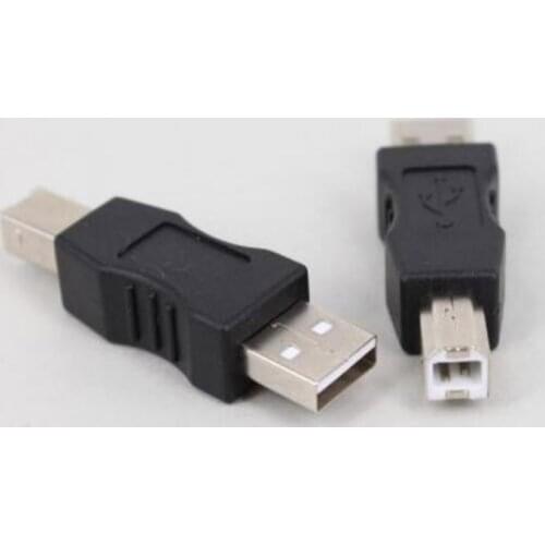 High Speed USB 2.0 type A Male to type B Male USB Printer Scanner Adapter data sync Coupler Converter Connector