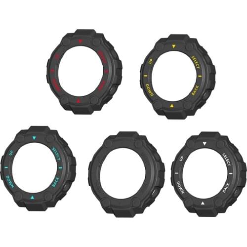 Watch Protective Case,for Amazfit T-Rex/T-Rex Pro A1918 with Bumper Watch Screen Case