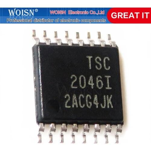 1pcs/lot TSC2046IPWR TSC2046I 2046I TSSOP-16 In Stock