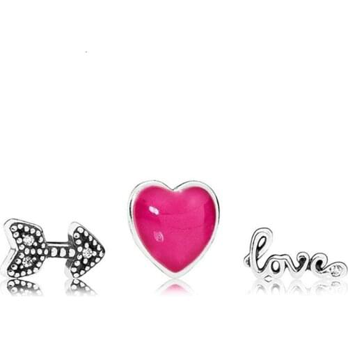 2019 100% 925 Sterling Silver 1:1 Floating Box Small Decorative 792045cz Love Feelings Petites Locket Charm Vintage Jewelry