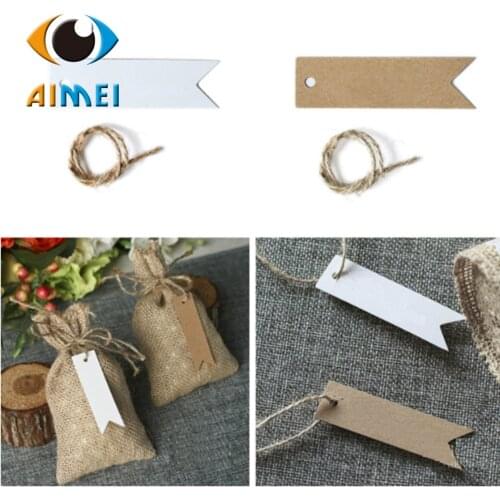 2X6Cm Kraft Paper Swing Tag For Wedding Mini Paper Hang Tags For Diy Accessories Blank Kraft Tag Bookmarks Gift Labels
