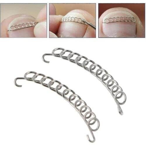 6 Sizes Paronychia Recover Ingrown Toe Nail Care Correction Wire Fixer Tool