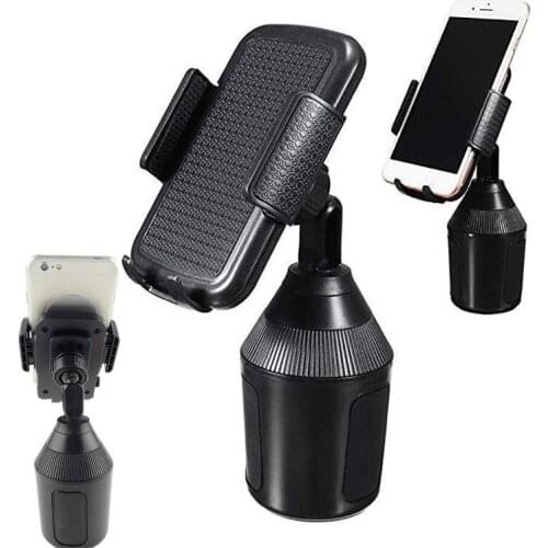 New 360 Degree Adjustable Car Cup Holder Universal Car Mount For Cell Phones / GPS Bracket Interior Accessories Drinks Holders