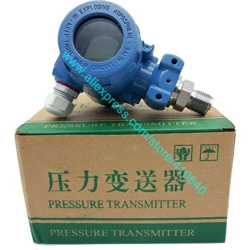 Factory Direct Shipping -700 to 700 mbar 4 to 20mA LCD Display Pressure Transmitter Diffused Silicon Pressure Transducer