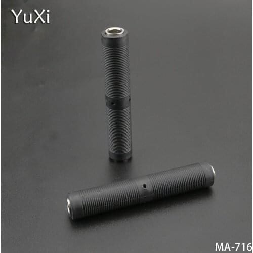 YuXi Bass Guitar Microphone Audio Cable Extender Connector 6.35 mm Jack Female to 6.35 Female Audio Adapter Coupler Converter