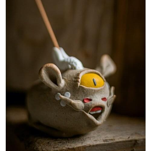 Ceramic Censer Decoration, Smoker Crafts, Incense Holder, Desk, Home Decoration