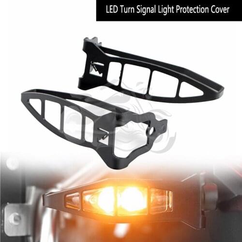 Fit For BMW R1200GS ADV 2014 - 2020 Motorcycle Front Turn Signal Indicator Light Grill Protector Cover R1250GS R1200 GS R1250 GS