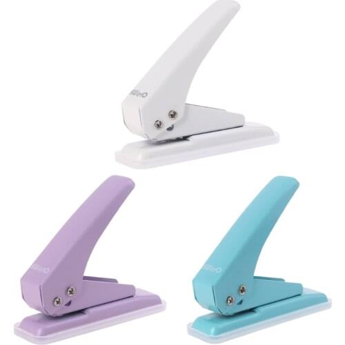 6mm Single Hole Puncher Notebook Paper Scrapbook Card Cutter DIY Loose-Leaf Manual Punching Machine Stationery