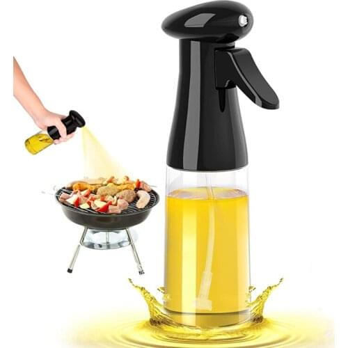 Oil Sprayer for Cooking Olive Oil Sprayer Mister 210ml Refillable Oil Dispenser Bottle Mister Oil Spritzer Food Grade BPA Free