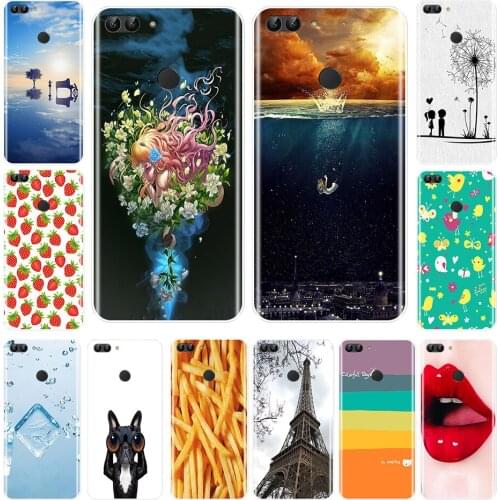 Silicone Phone Case For Huawei P8 P9 P10 P20 P30 Lite Mini 2017 Soft TPU Back Cover For Huawei P7 P20 P30 Pro P Smart Plus 2019