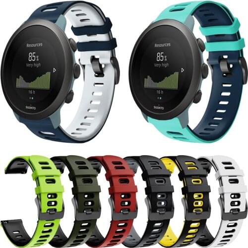 Silicone Wrist Strap Band For SUUNTO 3 Smart Watch Replace Accessories Watchband For SUUNTO 3 FITNESS Correa ремешок Bracelet