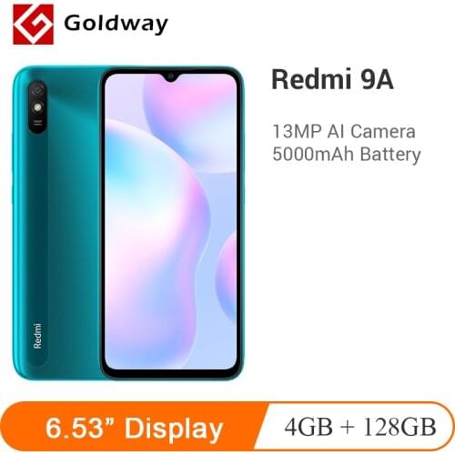 Xiaomi Redmi 9A 9 A 4GB 128GB Smartphone 5000mAh 6.53" Large Screen MTK Helio G25 Octa Core 13MP AI Camera CN Version