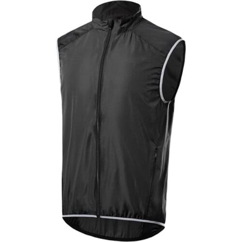 Windproof Vest Cycling Windbreak Gilet Waterproof for Women and Men Outdoor Sports Lightweight Material