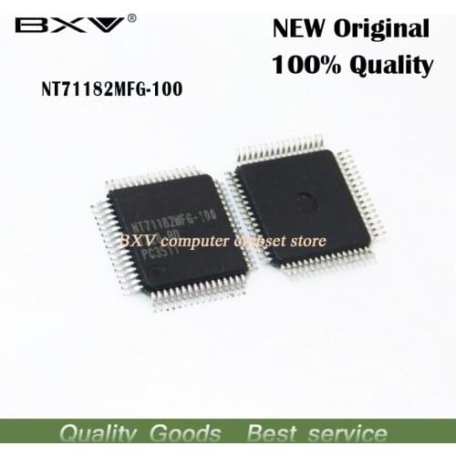 2piece)100% New NT71182MFG-100 NT71182MFG QFP IC Chip