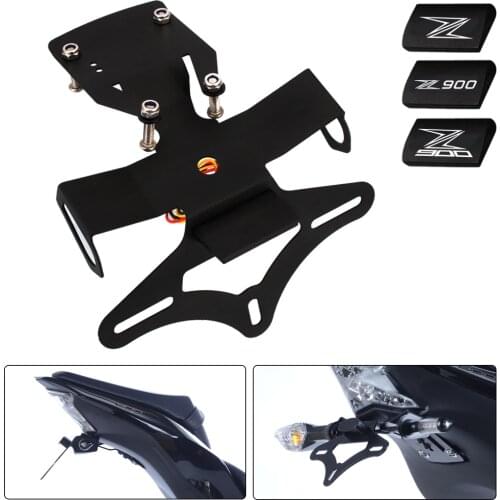 Motorcycle Tail Tidy License Plate Holder For Kawasaki Z900 Z 900 2017 2018 2019 2020+ Fender Eliminator Accessories