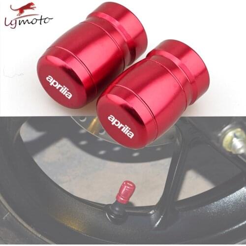 For Aprilia RSV4 RSV1000/R Caponord 1200 Dorsoduro 750 Motorcycle CNC Accessories Wheel Tire Valve Stem Caps Airtight Covers