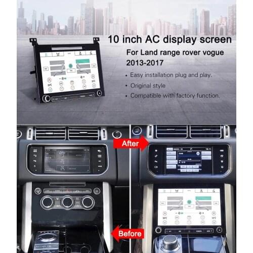 8+128G Android 10 Car Radio Multimedia Radio Player For Land Rover Range Rover vogue L494 SVR 2013-2019 GPS Navigation CarPlay